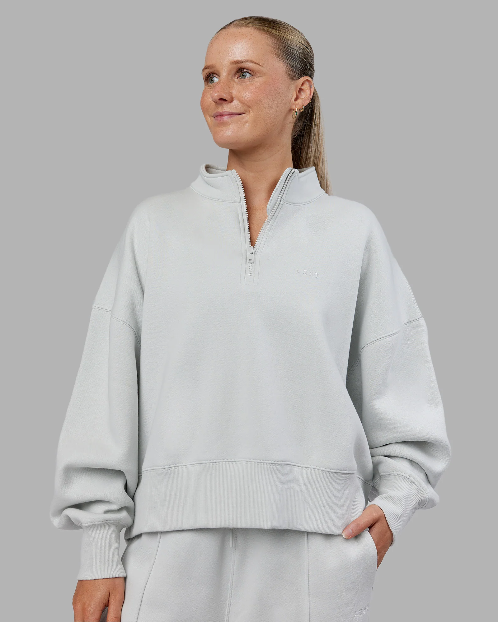 18625-mvp-1-2-zip-oversized-sweater-digital-mist-2.webp MVP 1/2 Zip Oversized Sweater - Digital Mist