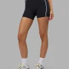 18643-liberate-contrast-high-rise-4-short-pockets-black-white-8.webp Liberate Contrast High-Rise 4" Short Pockets - Black-White