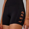 Rep Ultra High-Rise 4" Short Pockets - Black-Ultra Orange