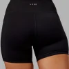 Rep Ultra High-Rise 4" Short Pockets - Black-Ultra Orange
