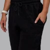 MVP Quilted Track Pant - Black-Geometric