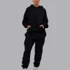 MVP Quilted Track Pant - Black-Geometric