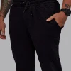 MVP Quilted Track Pant - Black-Geometric