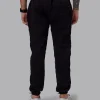 MVP Quilted Track Pant - Black-Geometric