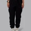 MVP Quilted Track Pant - Black-Geometric