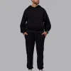 MVP Quilted Track Pant - Black-Geometric
