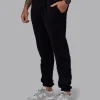 MVP Quilted Track Pant - Black-Geometric