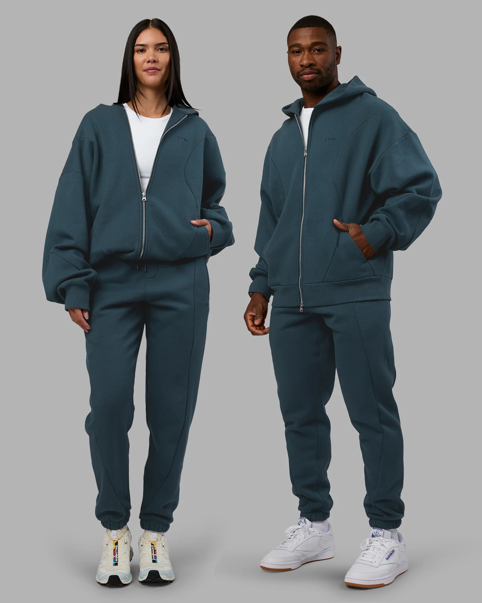 18670-stream-oversized-panel-zip-hoodie-deep-sea-1.webp Stream Oversized Panel Zip Hoodie - Deep Sea