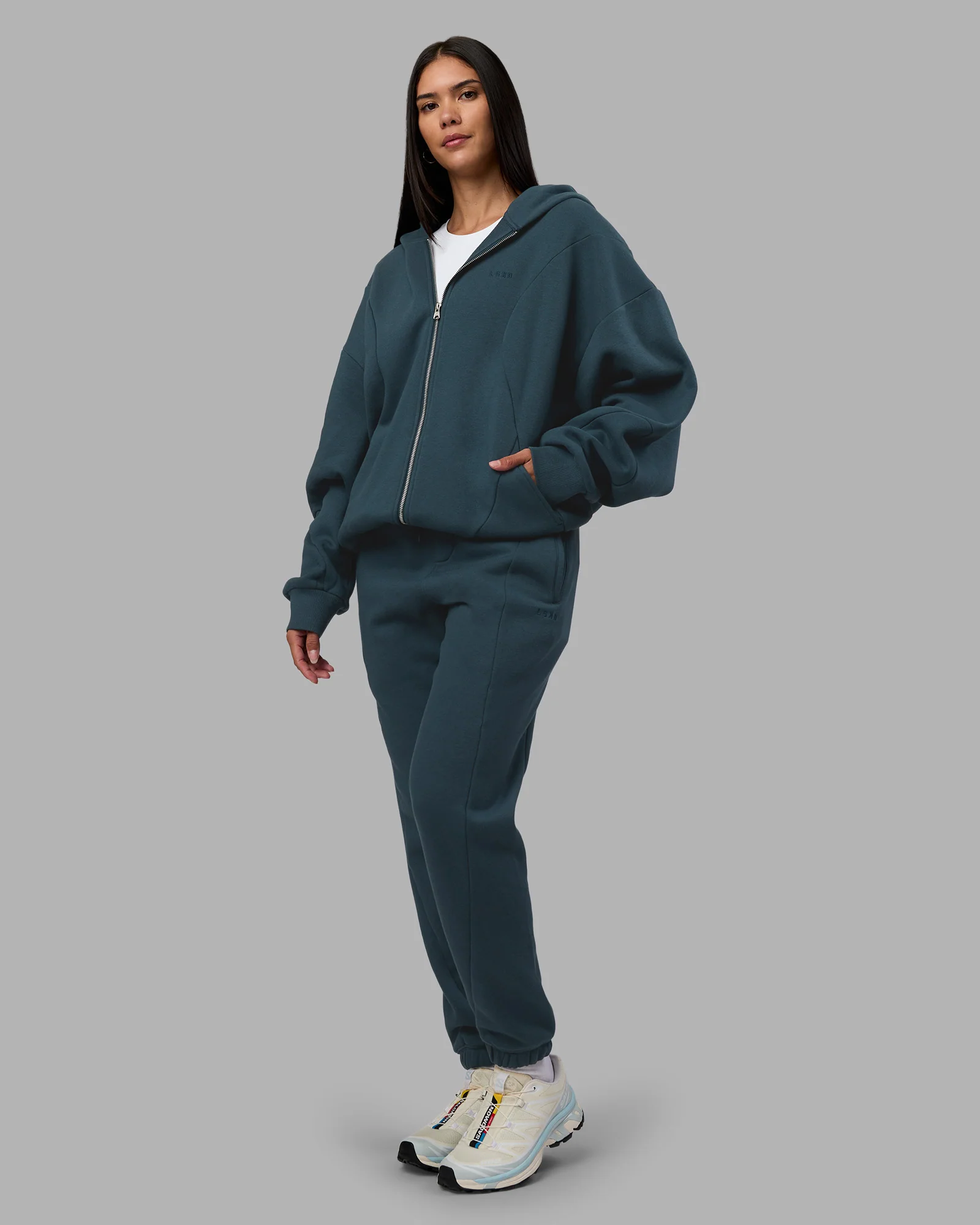 18670-stream-oversized-panel-zip-hoodie-deep-sea-3.webp Stream Oversized Panel Zip Hoodie - Deep Sea