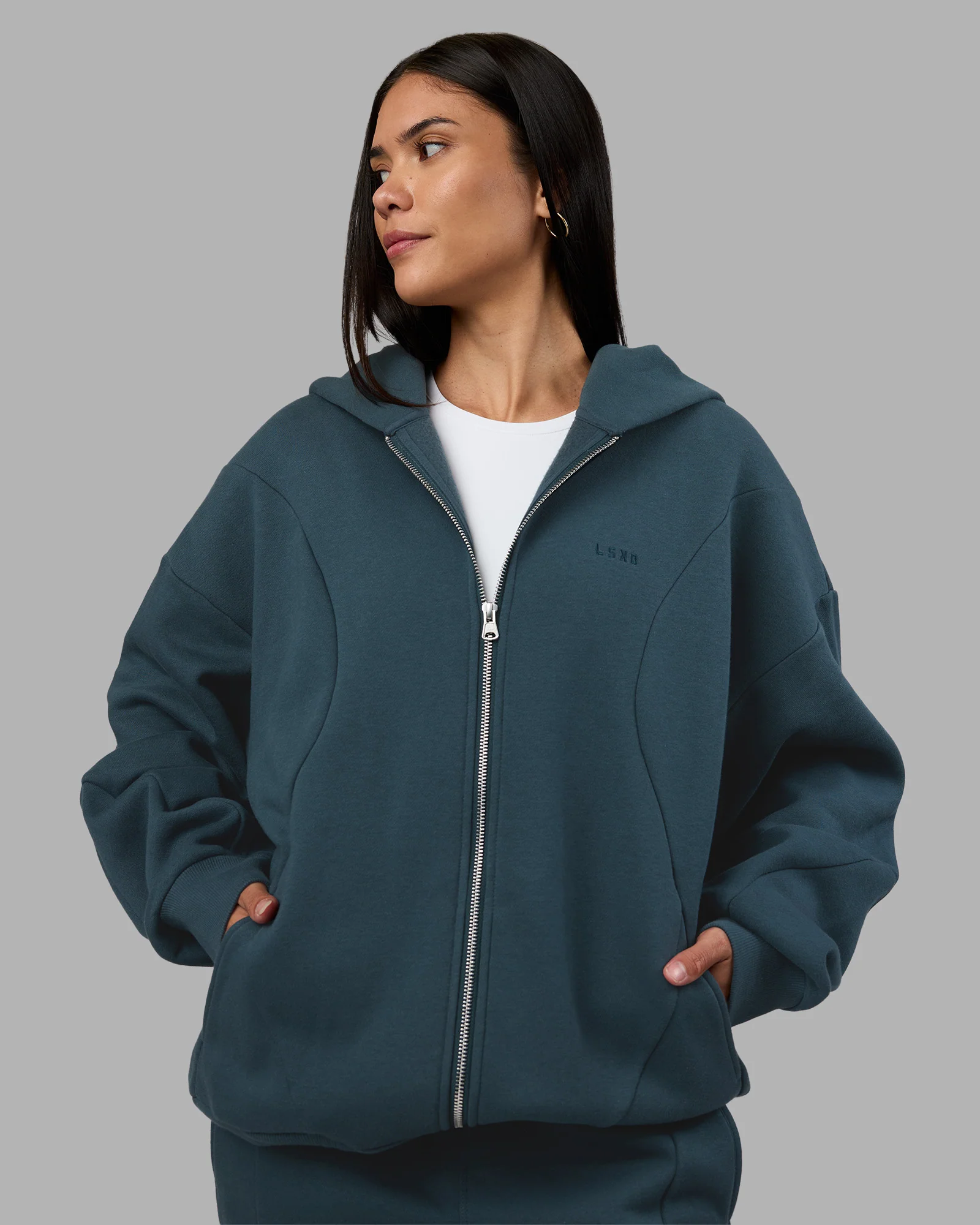 18670-stream-oversized-panel-zip-hoodie-deep-sea-5.webp Stream Oversized Panel Zip Hoodie - Deep Sea