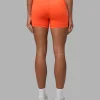 Fusion Ultra High-Rise 4" Short Pockets - Ultra Orange