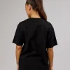 Stamped 2.0 Heavyweight Tee Oversize - Black