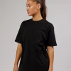Stamped 2.0 Heavyweight Tee Oversize - Black