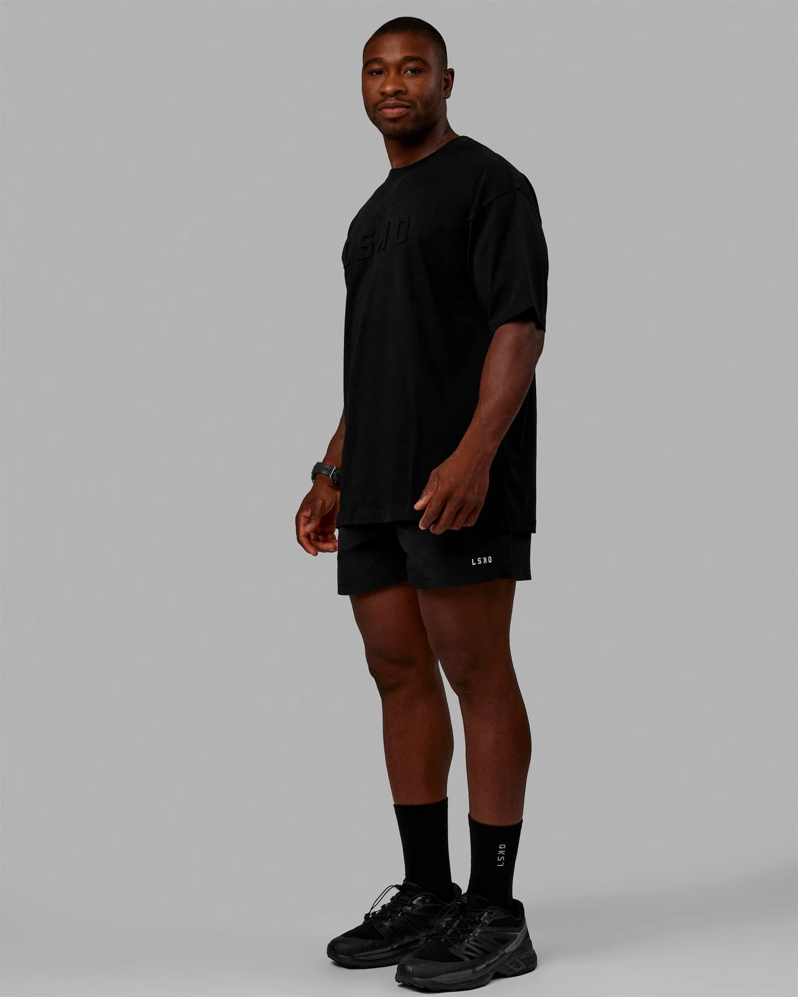 Stamped 2.0 Heavyweight Tee Oversize - Black