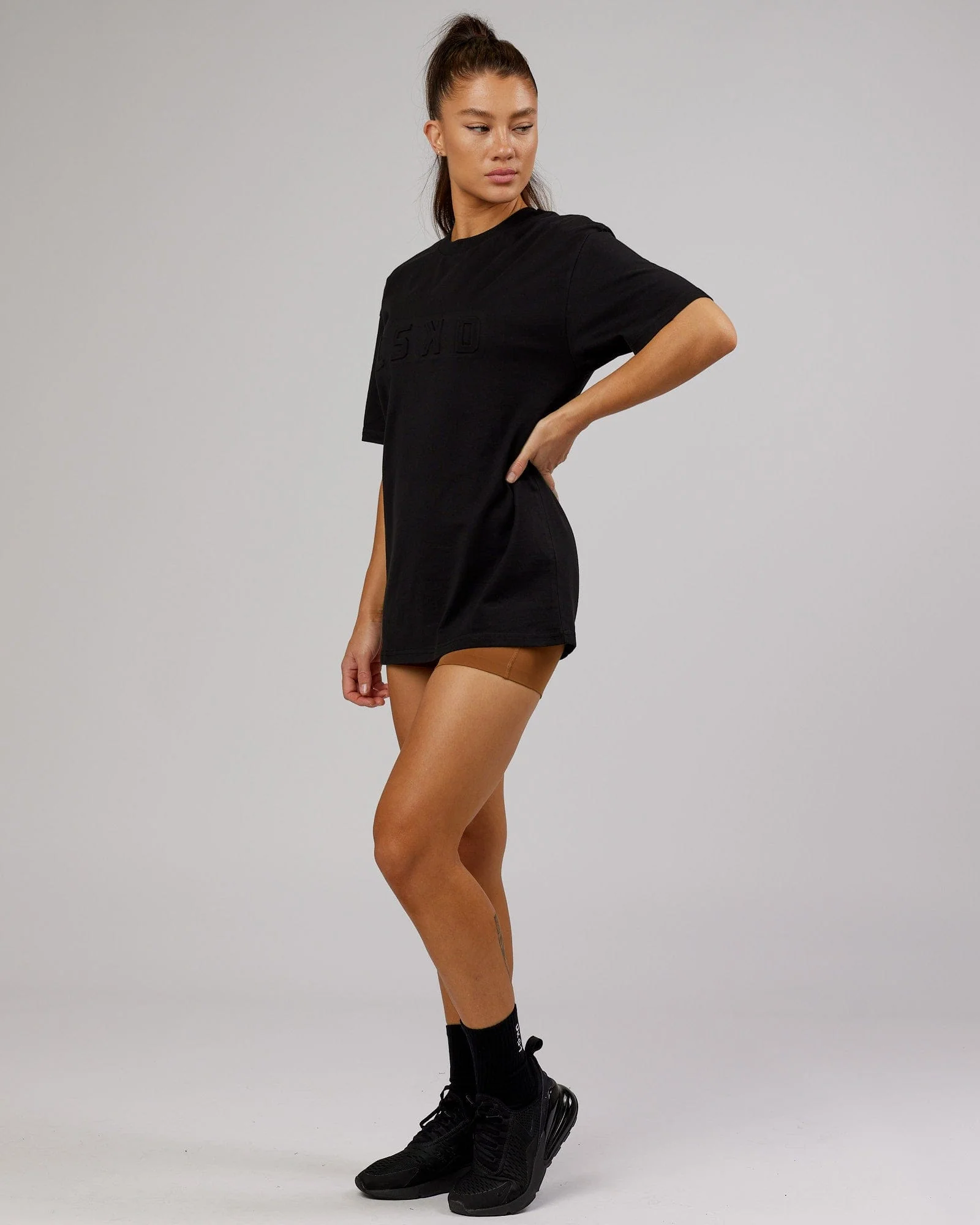 Stamped 2.0 Heavyweight Tee Oversize - Black