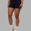18742-rhythm-elixir-ultra-high-rise-4-short-black-3.webp Rhythm Elixir Ultra High-Rise 4" Short - Black