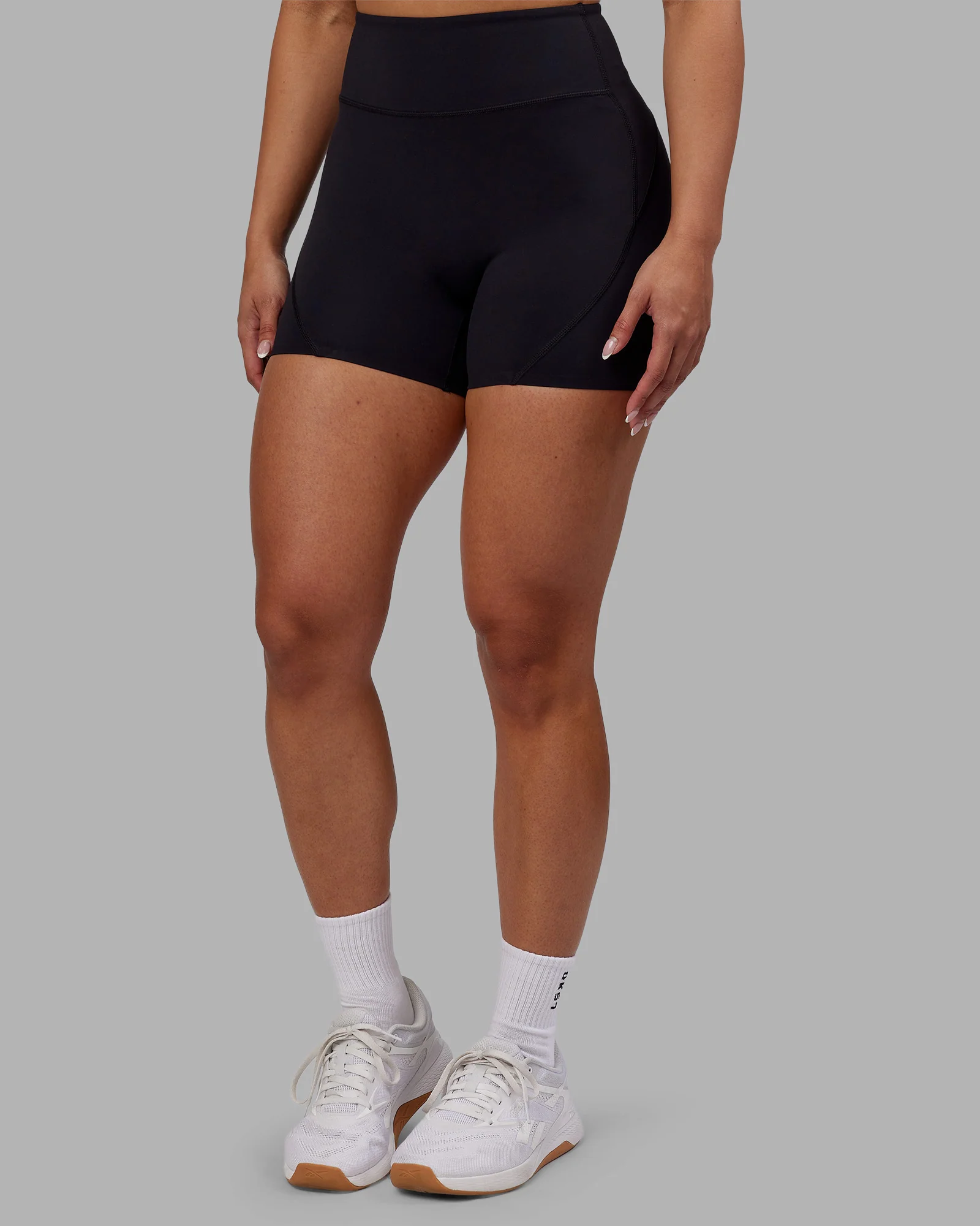 18742-rhythm-elixir-ultra-high-rise-4-short-black-3.webp Rhythm Elixir Ultra High-Rise 4" Short - Black