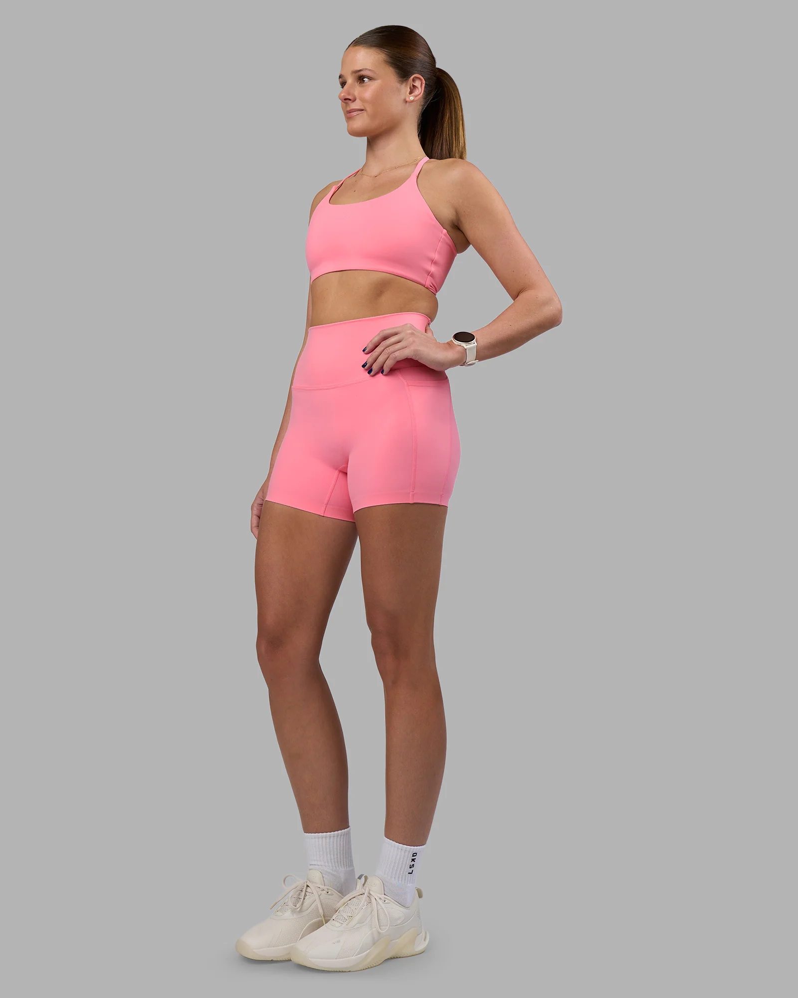 18768-elixir-ultra-high-rise-4-short-pockets-candy-pink-6.webp Elixir Ultra High-Rise 4" Short Pockets - Candy Pink