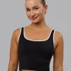 18829-nexus-active-tank-black-white-2.webp Nexus Active Tank - Black-White