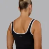 18829-nexus-active-tank-black-white-6.webp Nexus Active Tank - Black-White