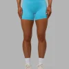 Fusion Ultra High-Rise 4" Short - Blue Atoll