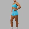 Fusion Ultra High-Rise 4" Short - Blue Atoll