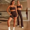 Peaches Wrap Sports Bra - Hot Chocolate