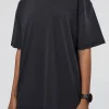 Lifting Club FLXCotton Tee Oversize - Black Washed