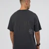Lifting Club FLXCotton Tee Oversize - Black Washed
