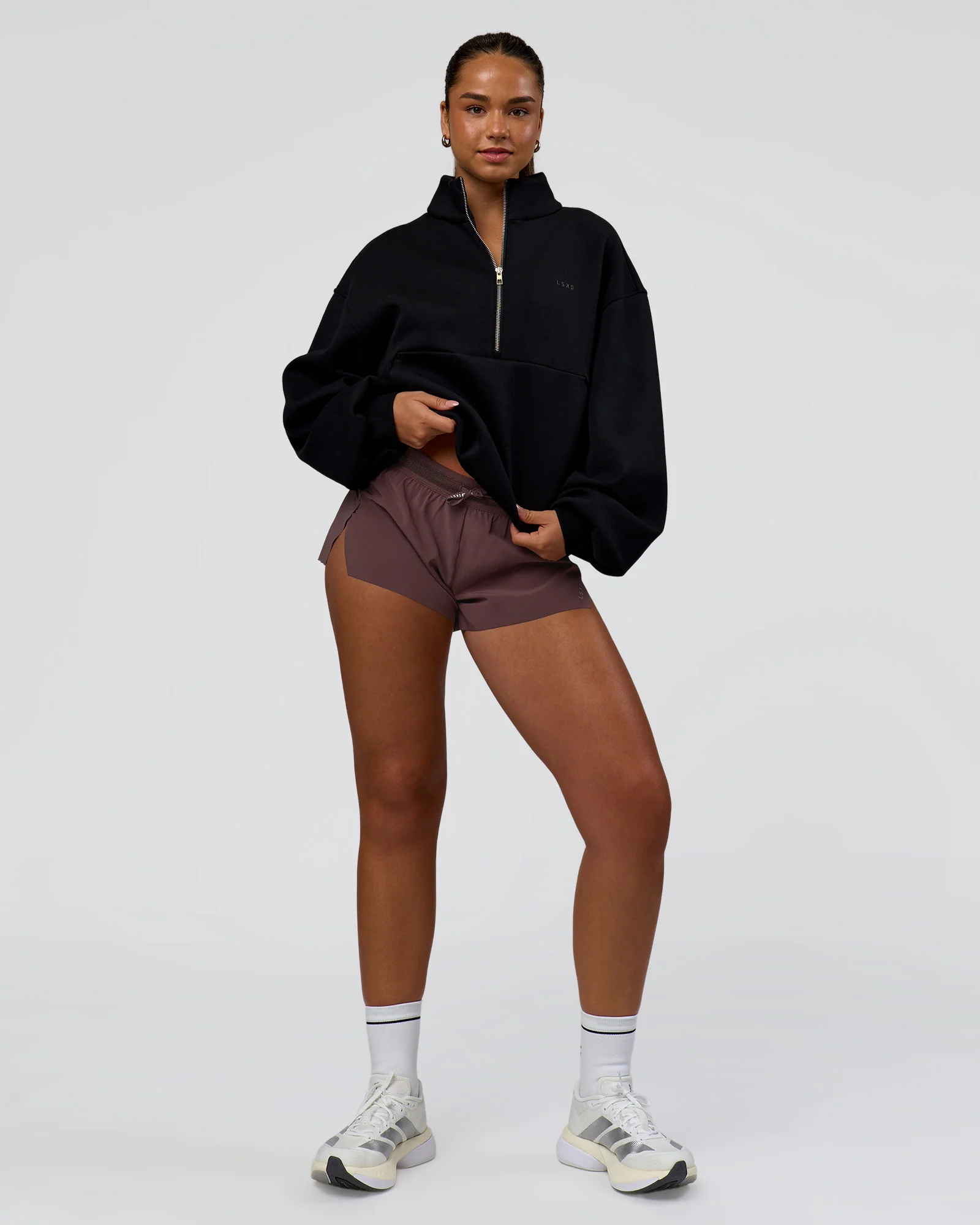1888-luxe-zerocrease-spacer-half-zip-black-3.webp Luxe ZeroCrease Spacer Half Zip - Black
