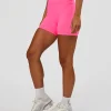 Fusion V-Contour Ultra High-Rise 4" Short Pockets - Sugar Plum