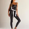 Power Sweetheart Shelf Bra Tank - Black
