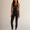 Power Sweetheart Shelf Bra Tank - Black