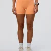 Fusion Ultra High-Rise 4" Short Pockets - Cantaloupe