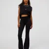 1897-cf-fold-over-high-rise-flared-legging-black-10.webp CF Fold Over High-Rise Flared Legging - Black