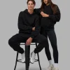 18973-mvp-quilted-oversized-hoodie-black-geometric-1.webp MVP Quilted Oversized Hoodie - Black-Geometric