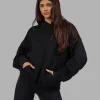 18973-mvp-quilted-oversized-hoodie-black-geometric-2.webp MVP Quilted Oversized Hoodie - Black-Geometric