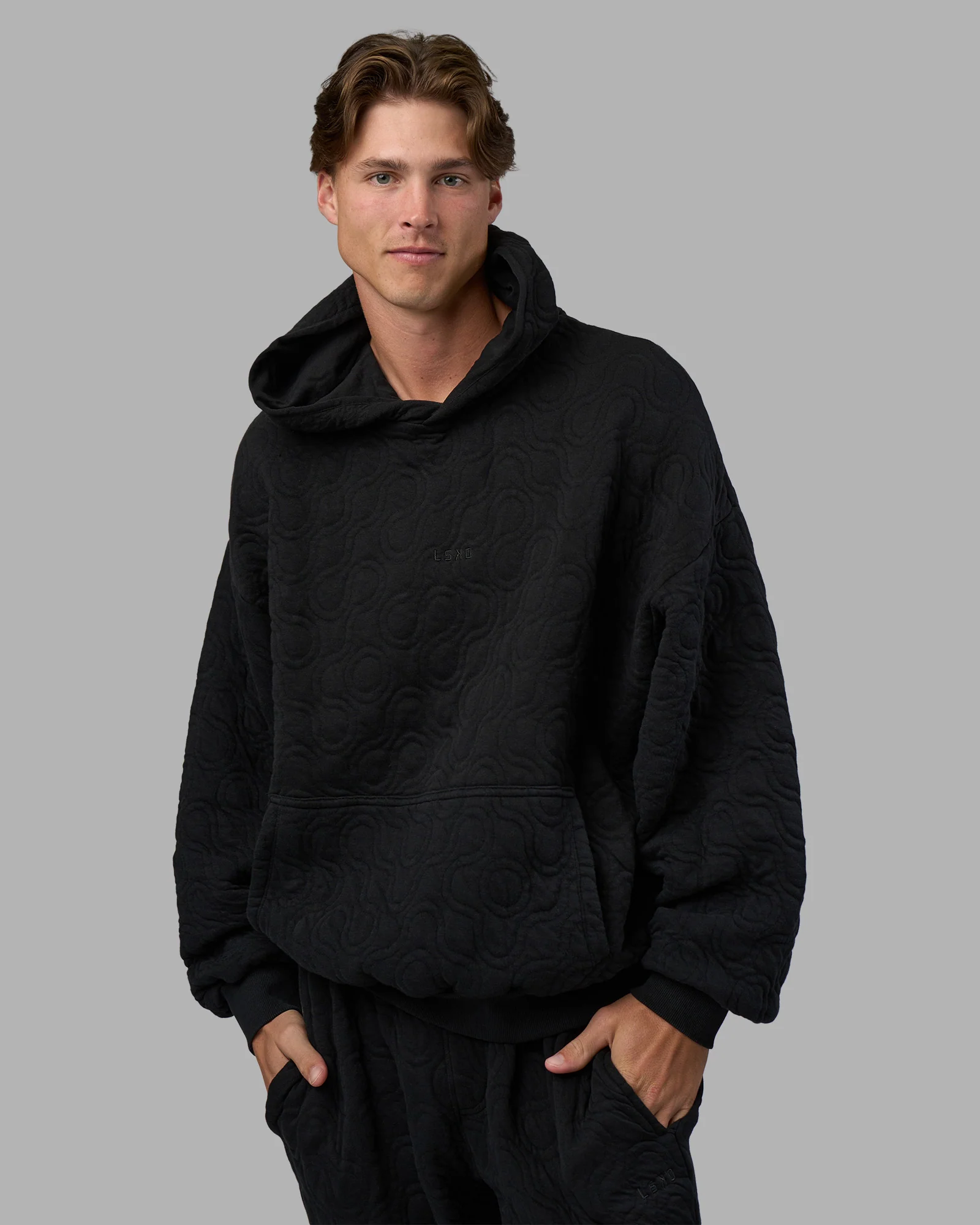 18973-mvp-quilted-oversized-hoodie-black-geometric-3.webp MVP Quilted Oversized Hoodie - Black-Geometric