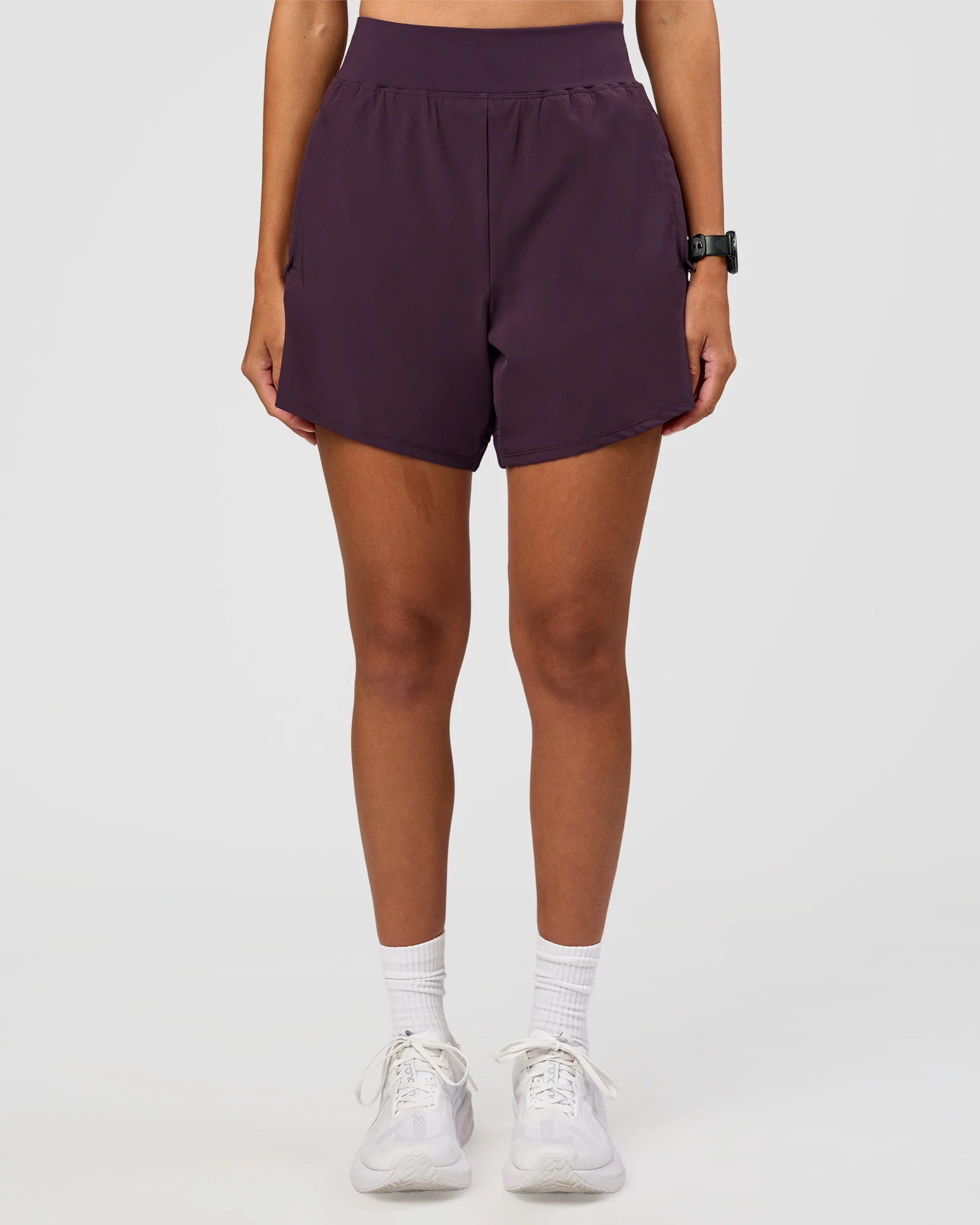 Challenger 5" Lined Performance Short - Midnight Plum