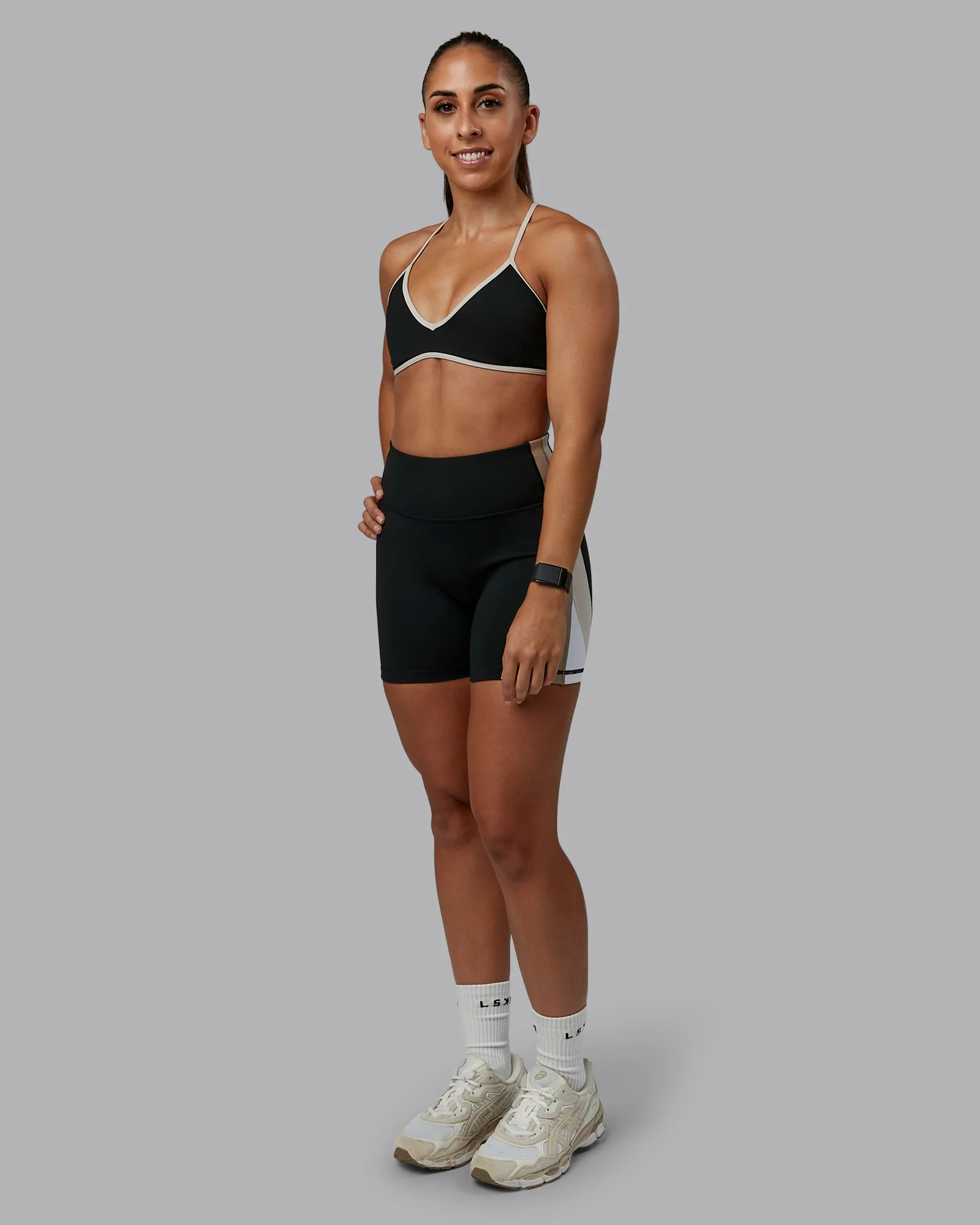 Ambience Sports Bra - Black-Multi