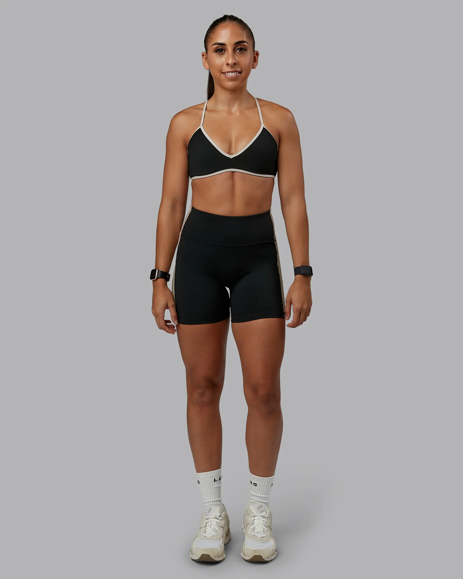 Ambience Sports Bra - Black-Multi
