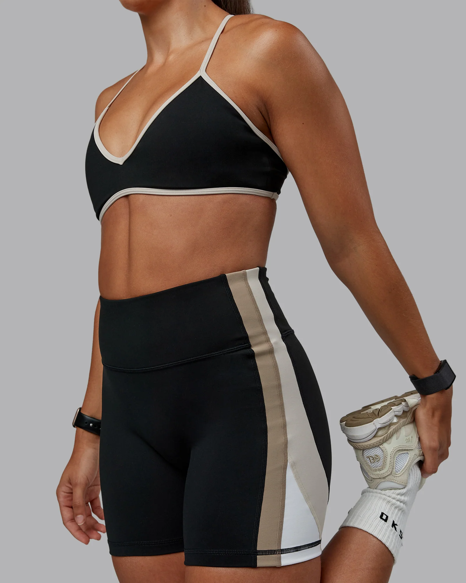 Ambience Sports Bra - Black-Multi