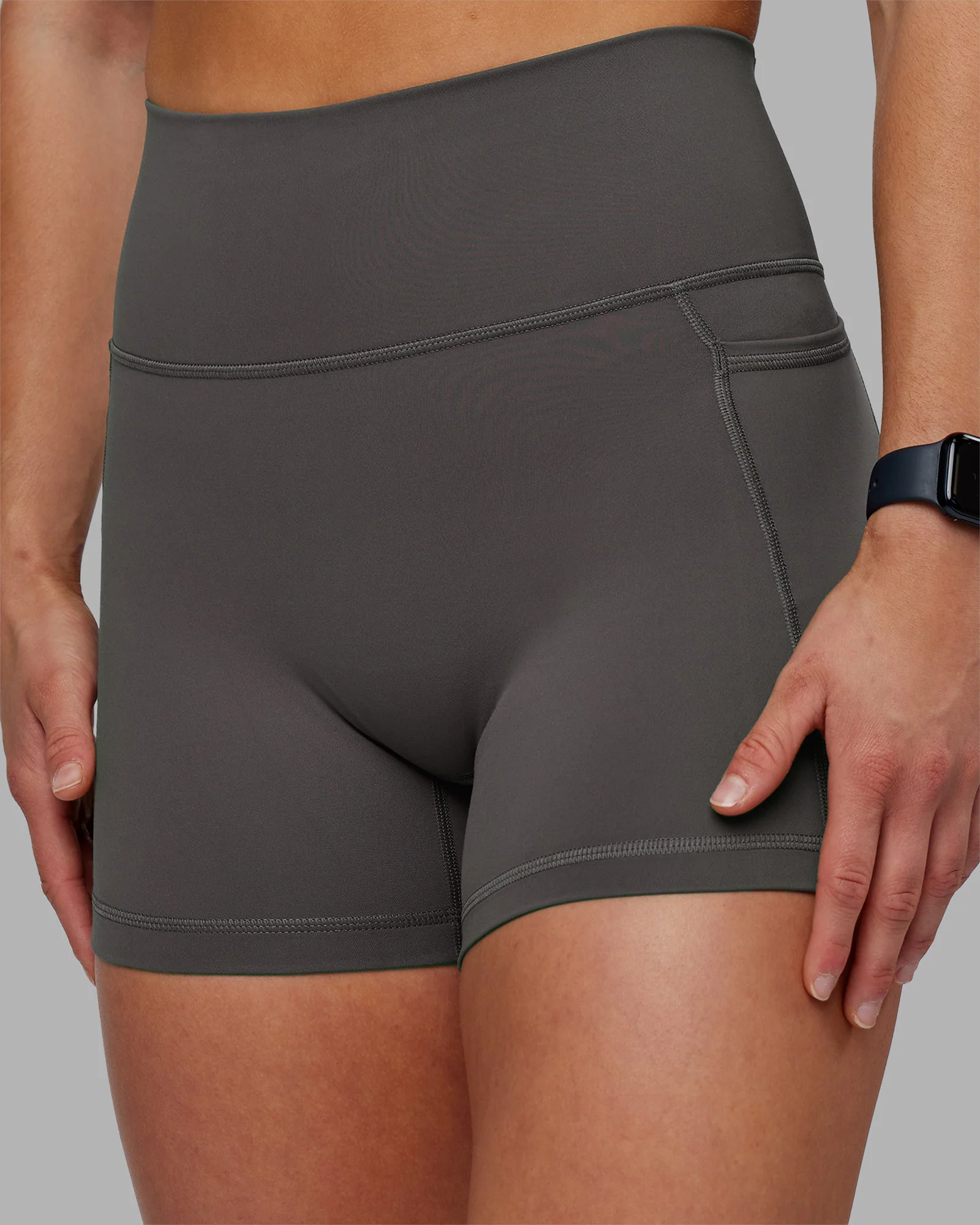 Fusion Ultra High-Rise 4" Short Pockets - Dark Storm
