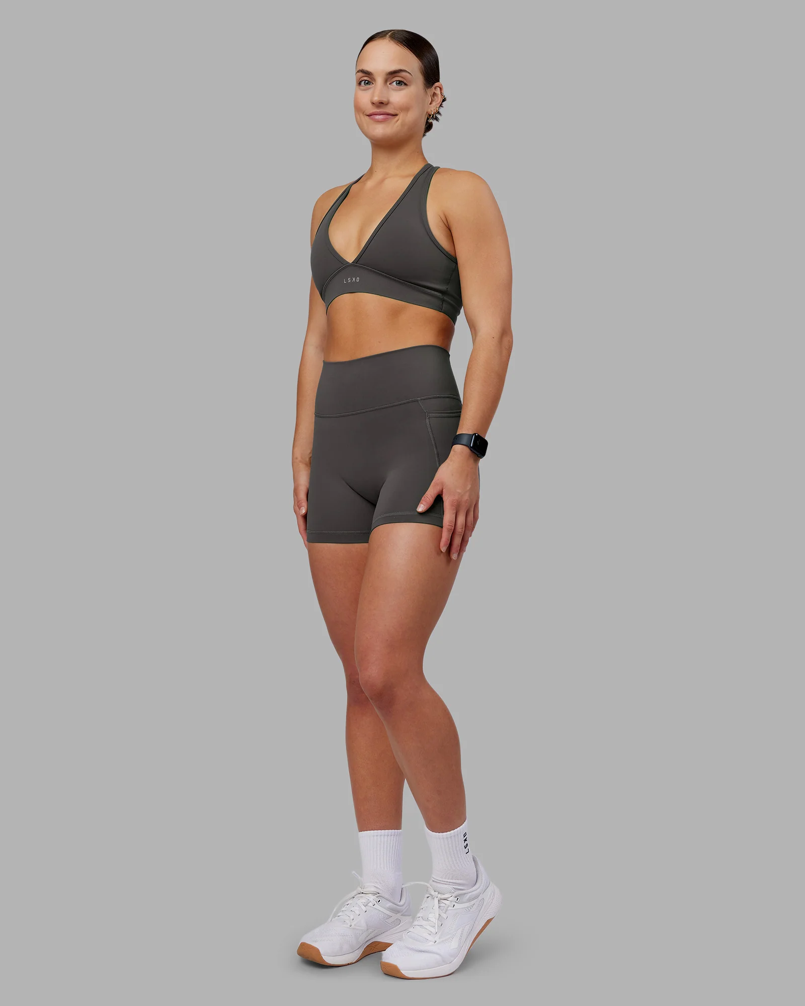 Fusion Ultra High-Rise 4" Short Pockets - Dark Storm