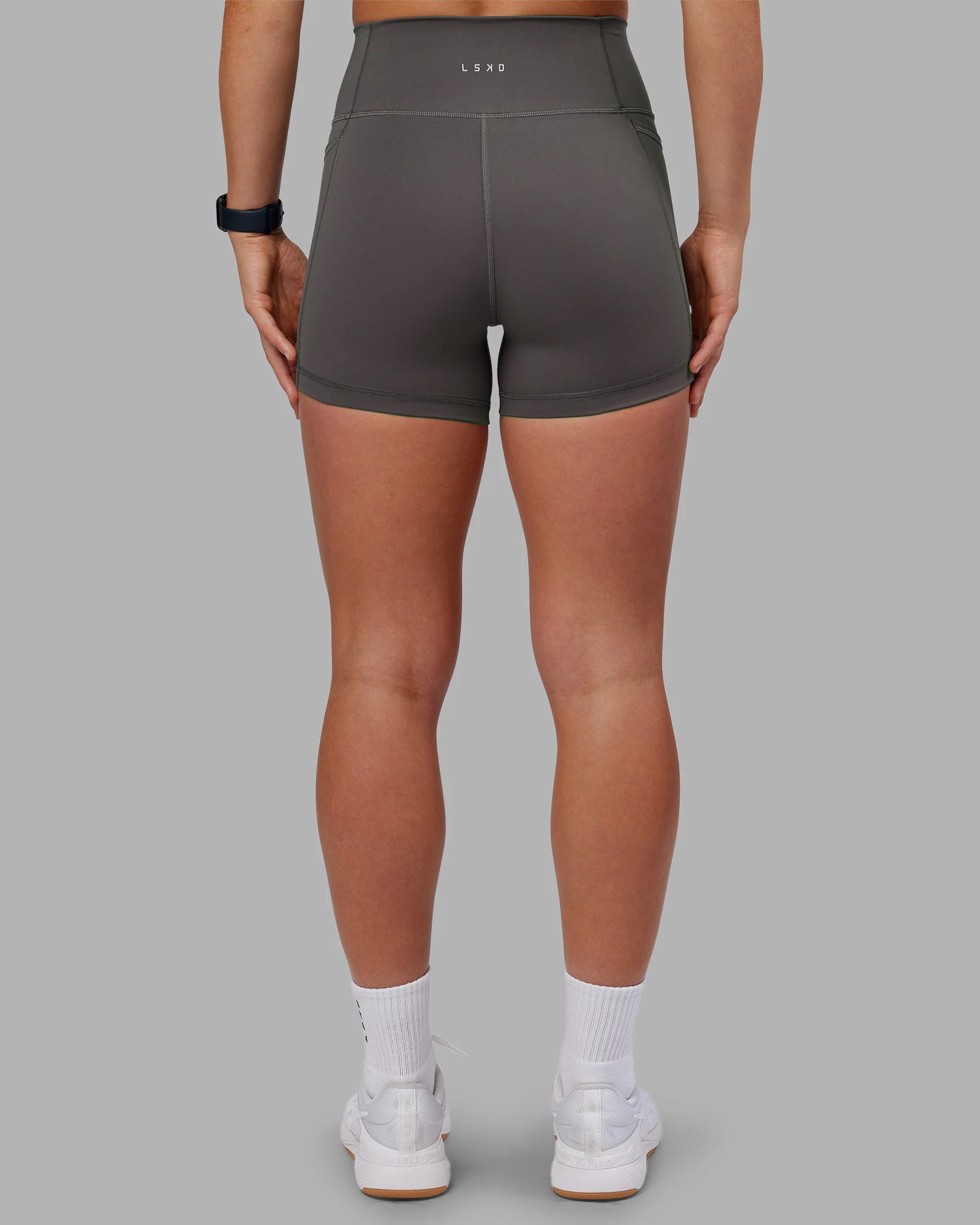 Fusion Ultra High-Rise 4" Short Pockets - Dark Storm