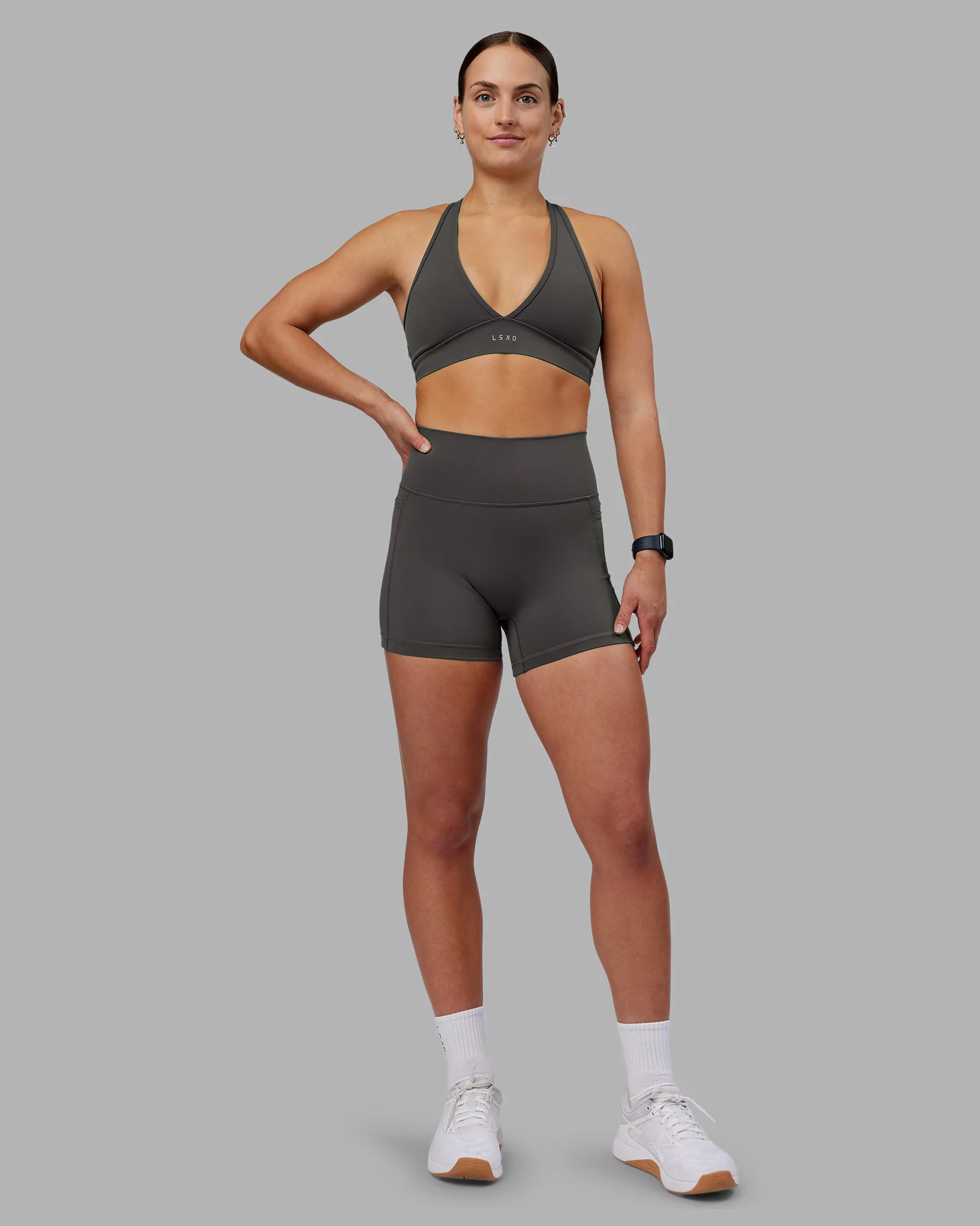 Fusion Ultra High-Rise 4" Short Pockets - Dark Storm