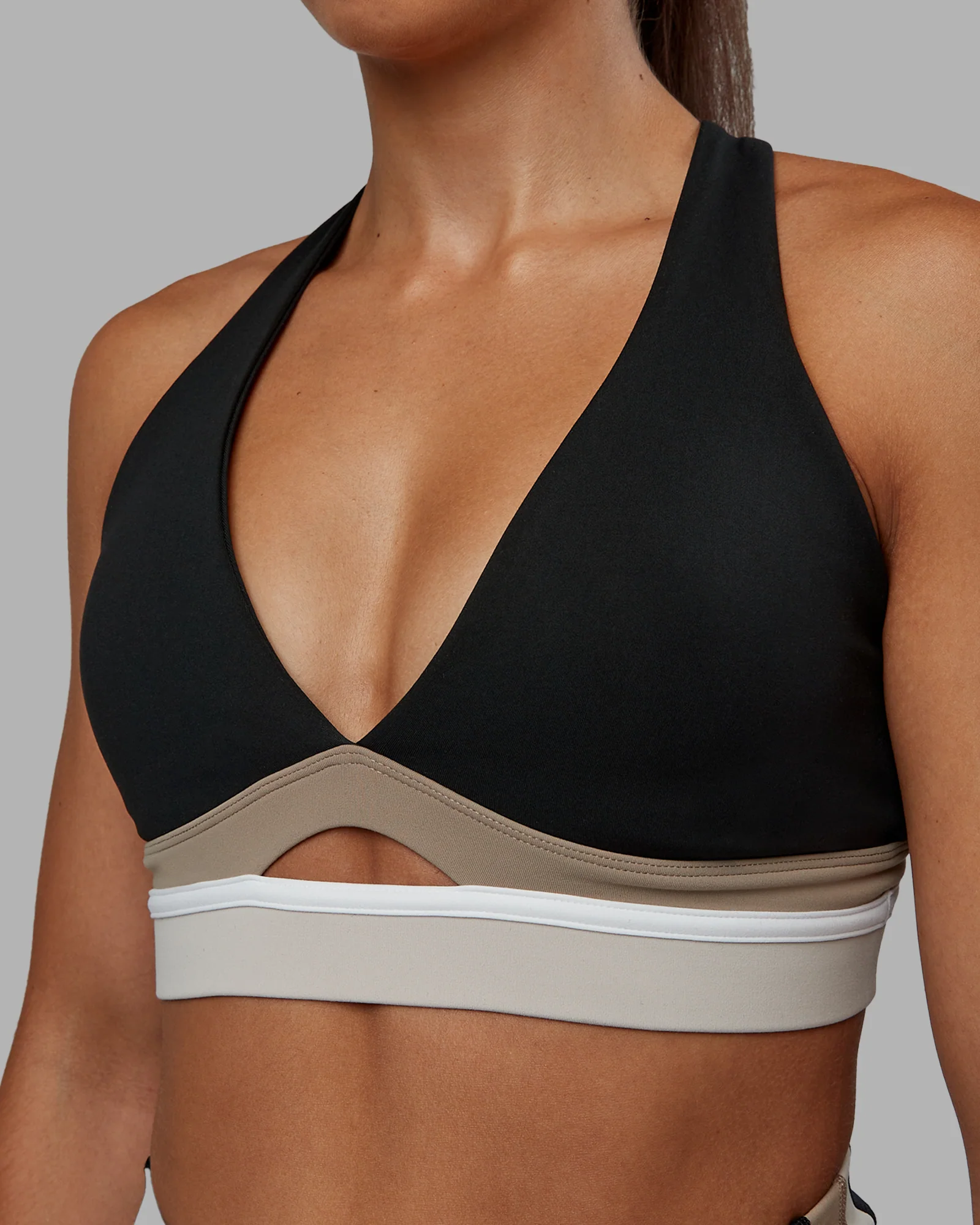 Revitalise Sports Bra - Black-Multi