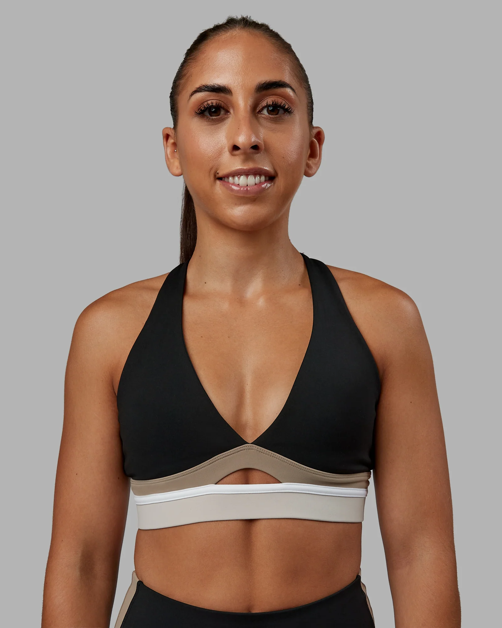 Revitalise Sports Bra - Black-Multi