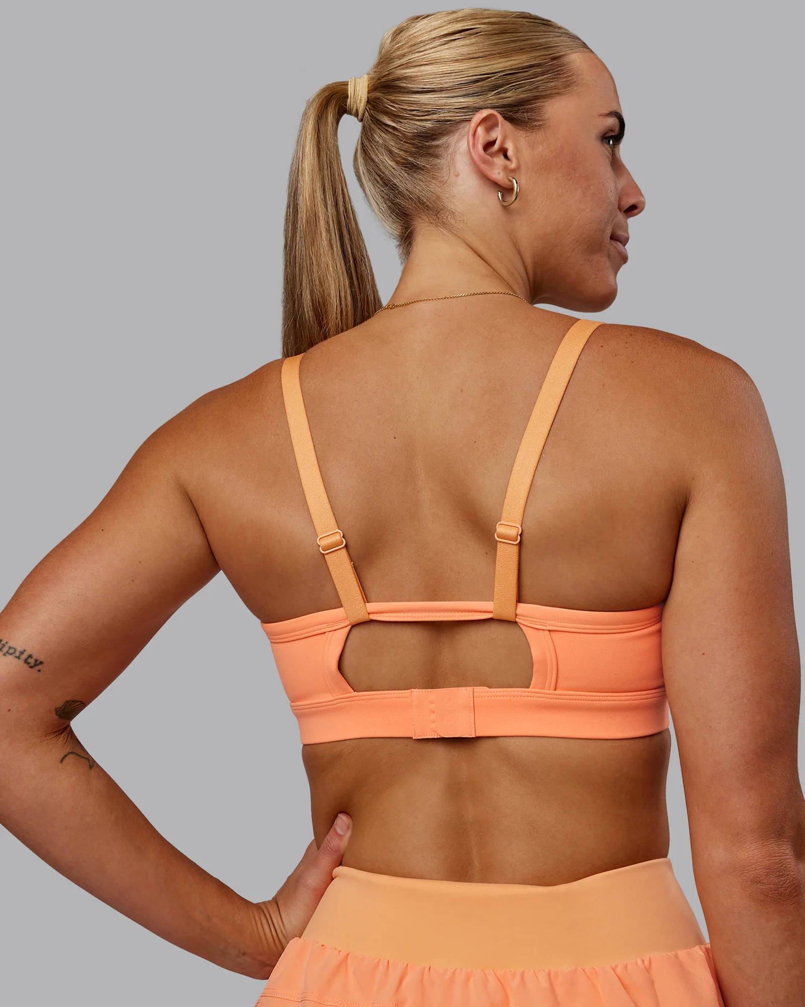 Rapid Sports Bra - Cantaloupe