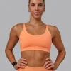 Rapid Sports Bra - Cantaloupe
